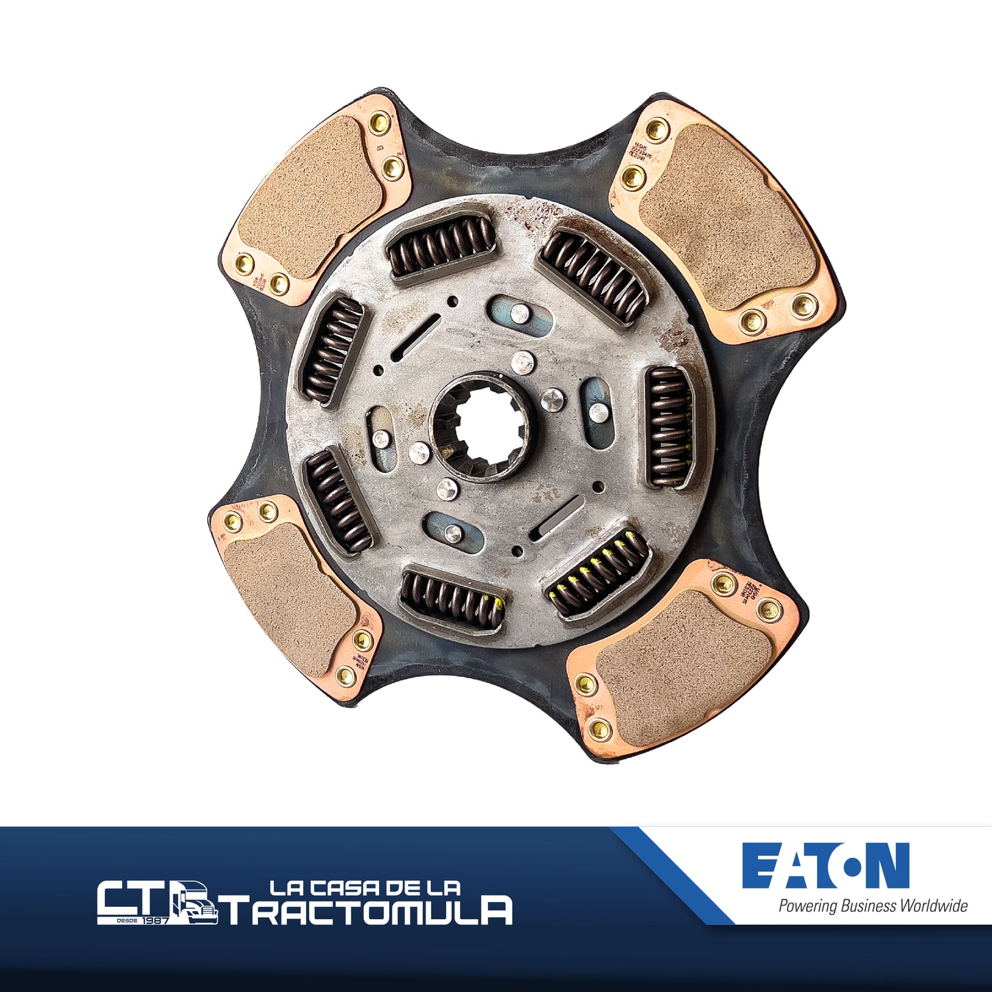 DISCO CLUTCH 15 ASBESTO CON RESORTES ISX