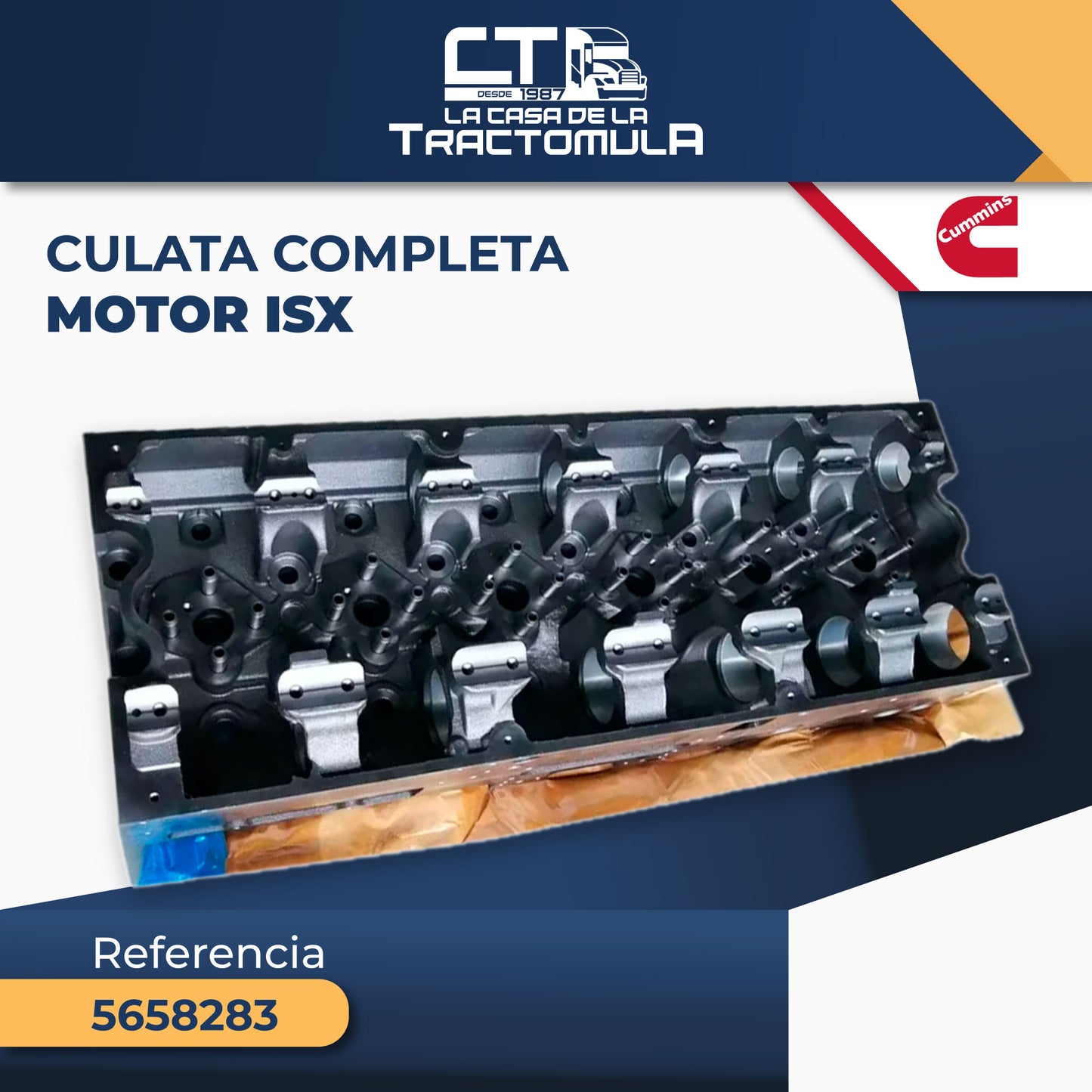 CULATA COMPLETA MOTOR ISX