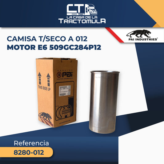 CAMISA T/SECO A 012 MOTOR E6 509GC284P12
