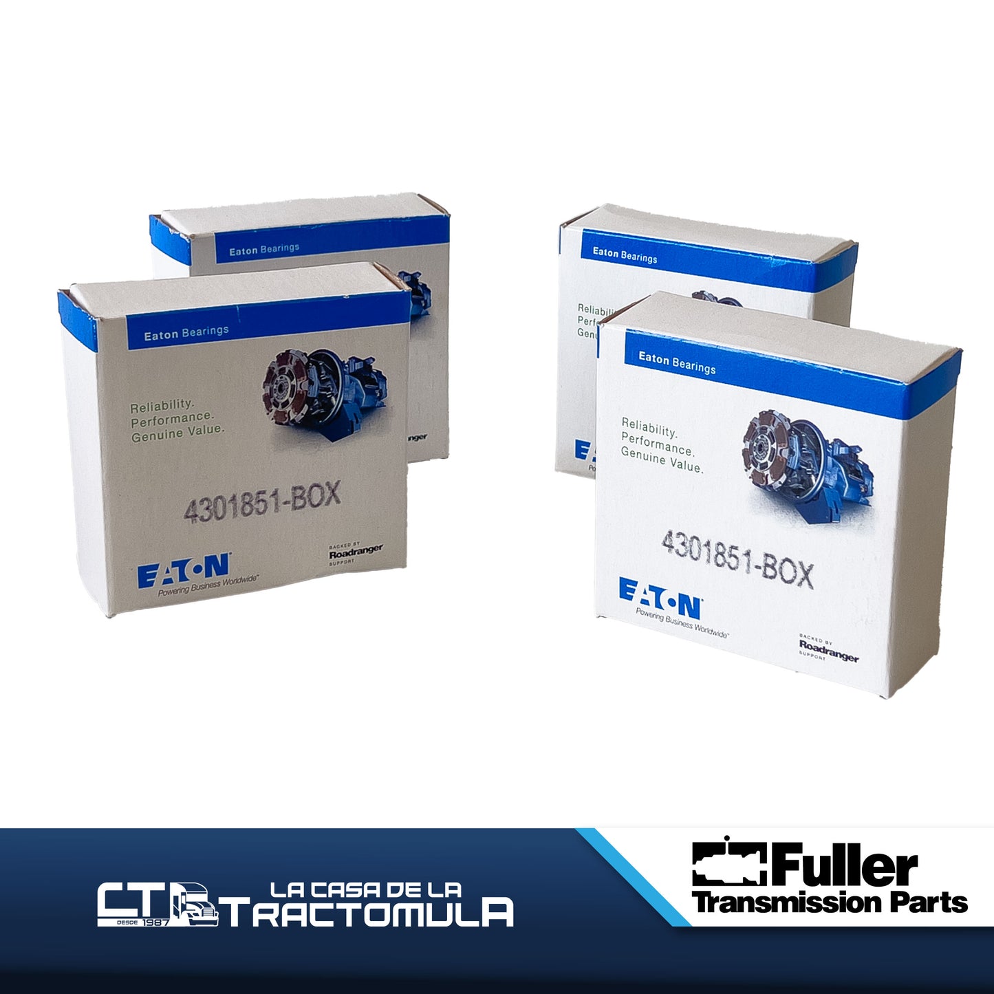 CAJA JUEGO DE RODAMIENTOS FULLER 16918