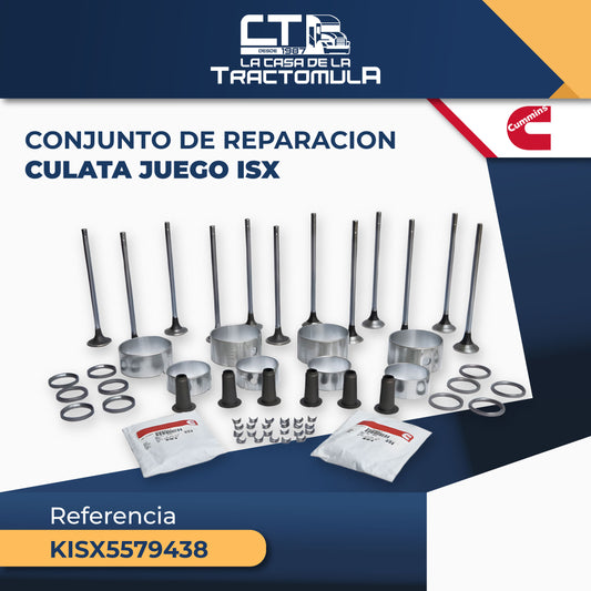 CONJUNTO DE REPARACION CULATA JUEGO ISX