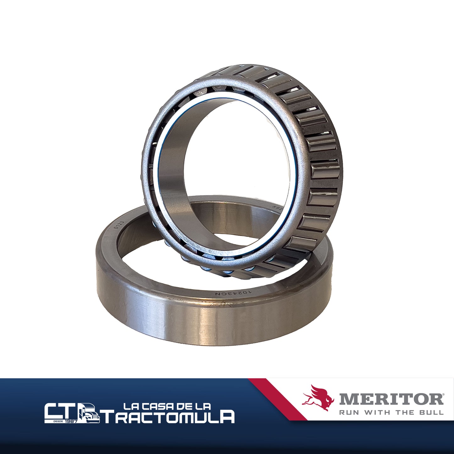 JUEGO DE RODAMIENTOS DELANTERO DISP.46-160 MERITOR